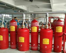 External pressure storage type HFC-227ea gas fire extinguishing system