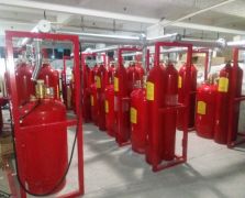 External storage pressure (backup pressure type) HFC-227ea fire extinguishing system