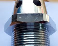 External thread nozzle